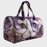 Violet Cat Weekender Bag | Catherine