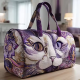 Violet Cat Weekender Bag | Catherine