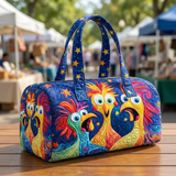 Colourful Birds Weekender Bag | Adrienne