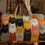 Row of Cats Weekender Bag | Jasmin