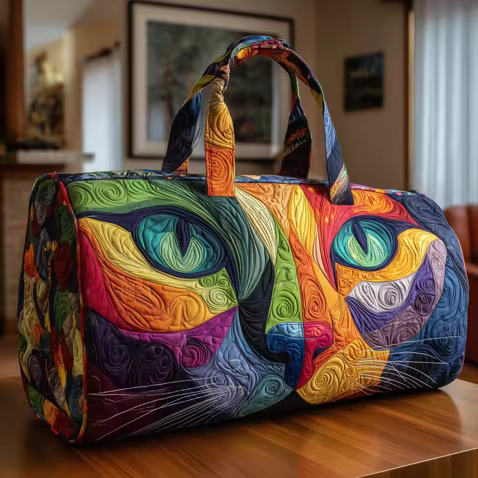 Rainbow Cat Weekender Bag | Laurel