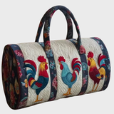 Roosters and Florals Weekender Bag | Diane