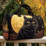 Black Cat and Moon Weekender Bag | Shannon