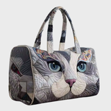 Grey Cat Weekender Bag | Francesca