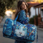 Starry-Sky Cat Weekender Bag | Maisie