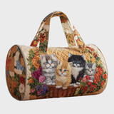 Kittens in a Basket Weekender Bag | Fe