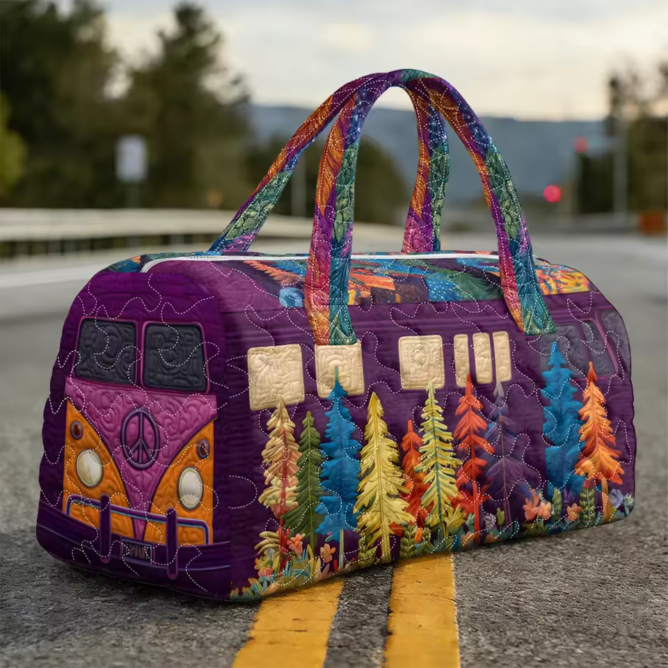 Violet Camper Van Weekender Bag | Amity
