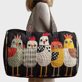 Row of Hens Weekender Bag | Colleen