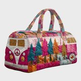 Pink Camper Van Weekender Bag | Clementina
