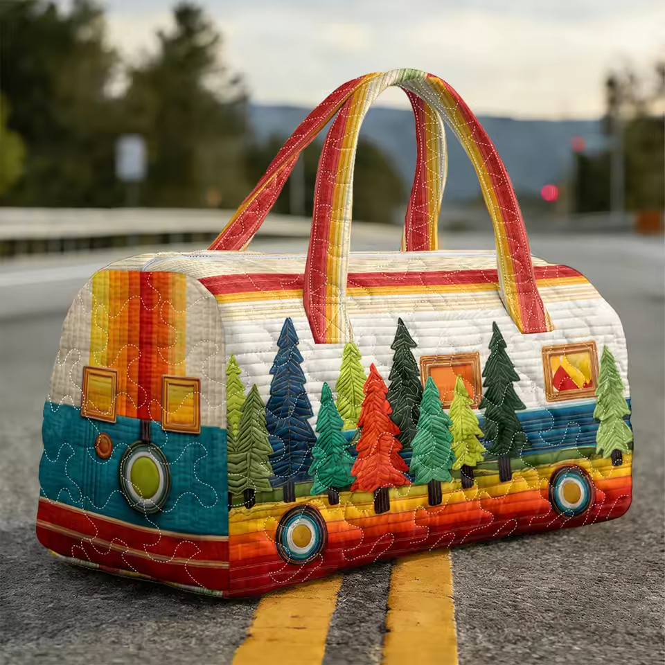 Camper Van and Forest Weekender Bag | Mabel