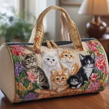 Kittens Among Flowers Weekender Bag | Alice