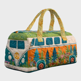 Green Camper Van Weekender Bag | Gianna
