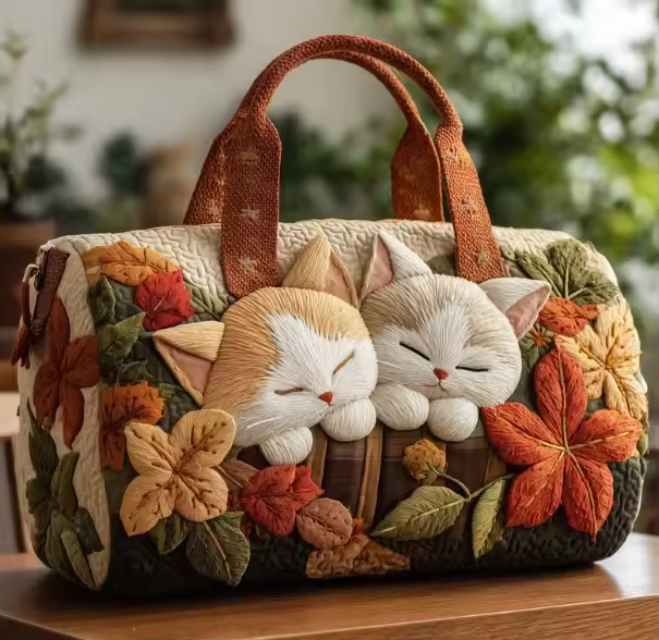Autumn Cats Weekender Bag | Gladys