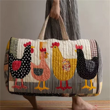 Hens and Stripes Weekender Bag | Harlow