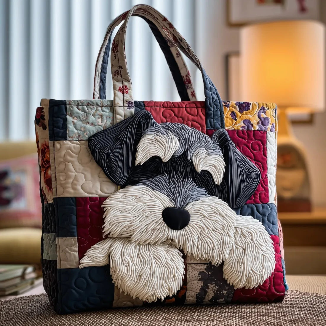 Schnauzer Shopping Tote Bag