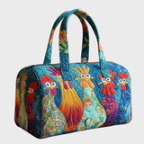 Roosters and Foliage Weekender Bag | Margot