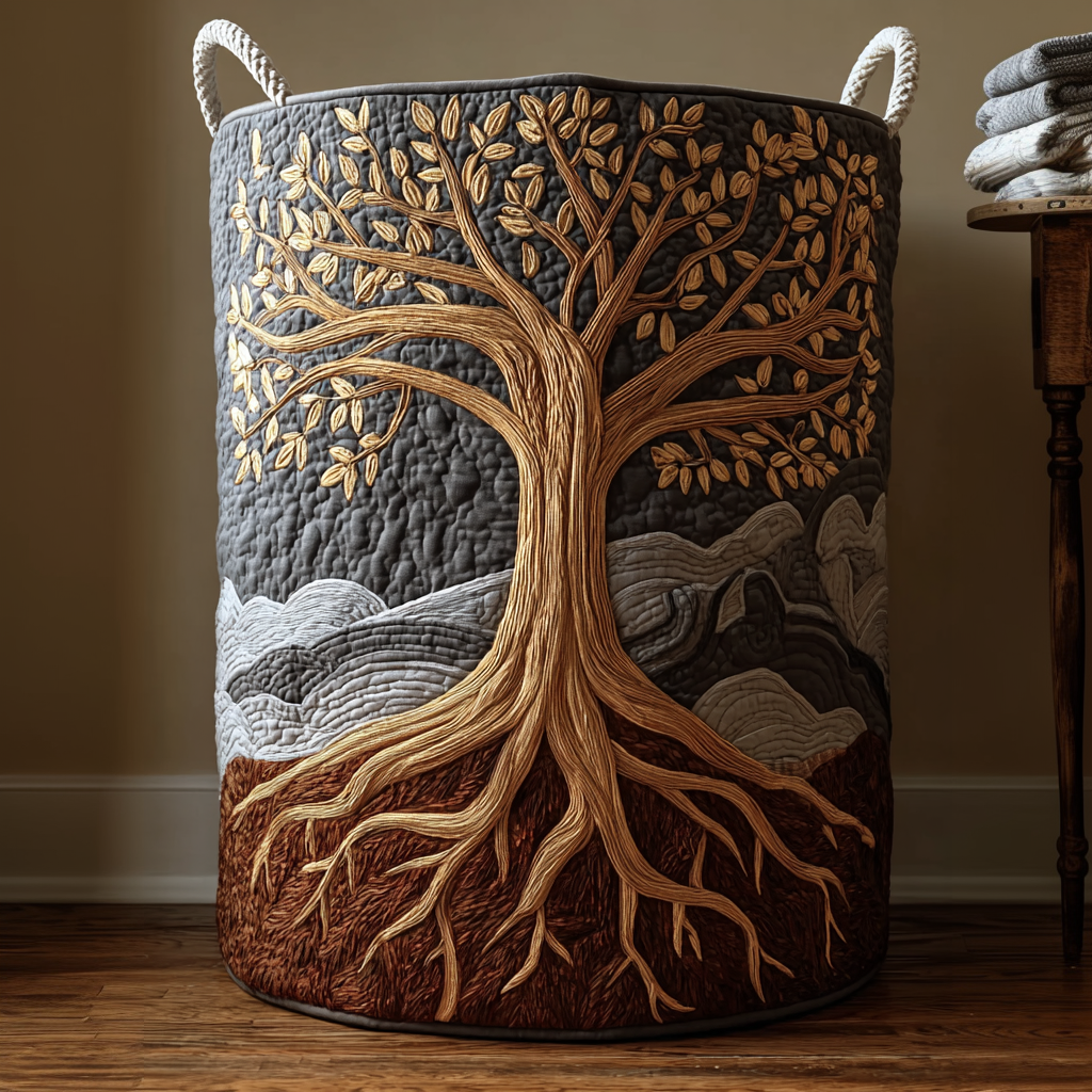 Tree of Life II Laundry Basket