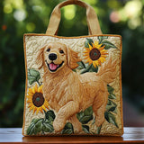 Gold Velvet Tote Bag