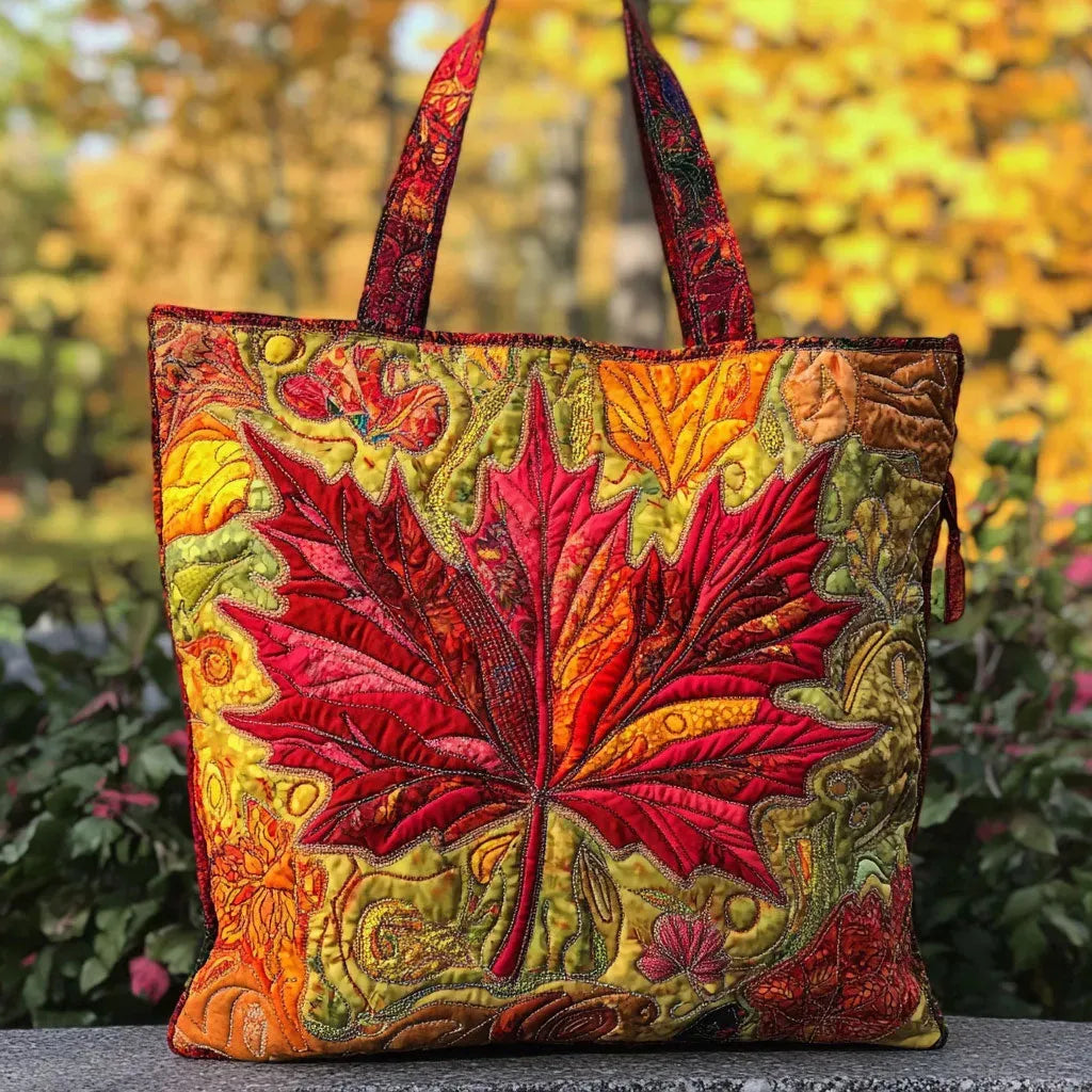 Maple and Sunset Tote Bag