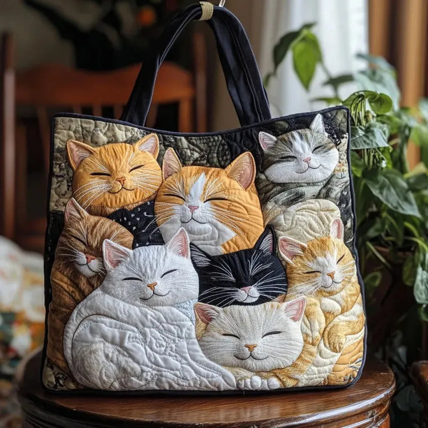Dreamy Quilted Tote Bag