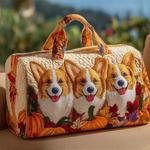 Corgis and Pumpkins Weekender Bag | Adeline