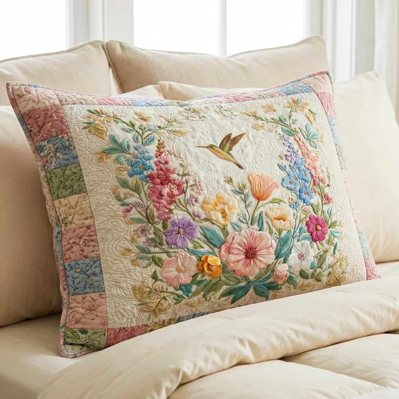 Flower Fields Cushion Cover