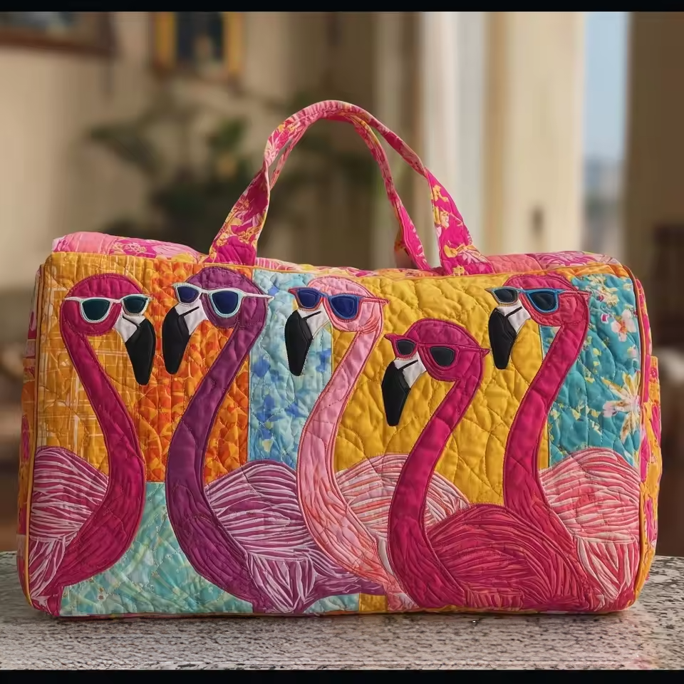 Flamingos Weekender Bag | Luella