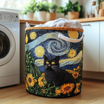 Wise Cat Laundry Basket