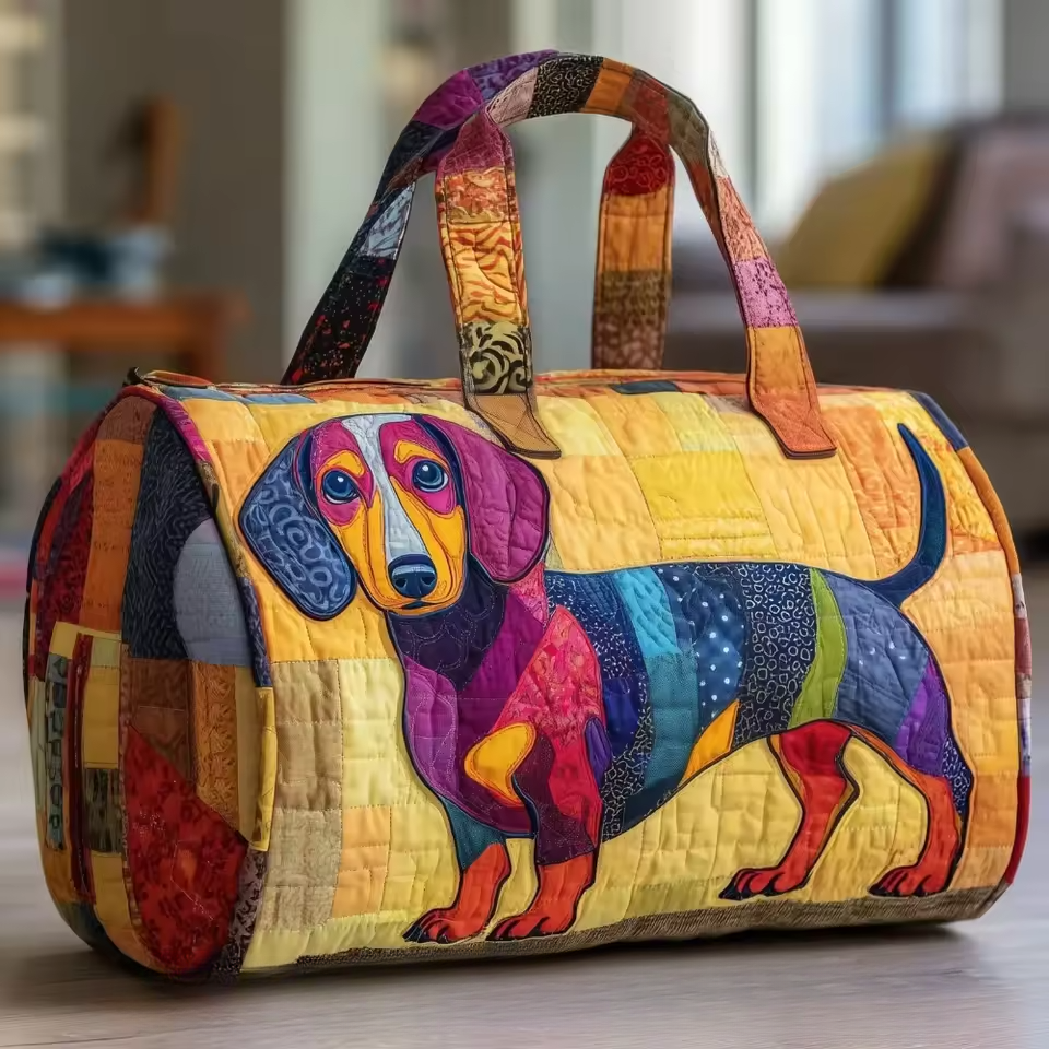 Dachshund Weekender Bag | Callie