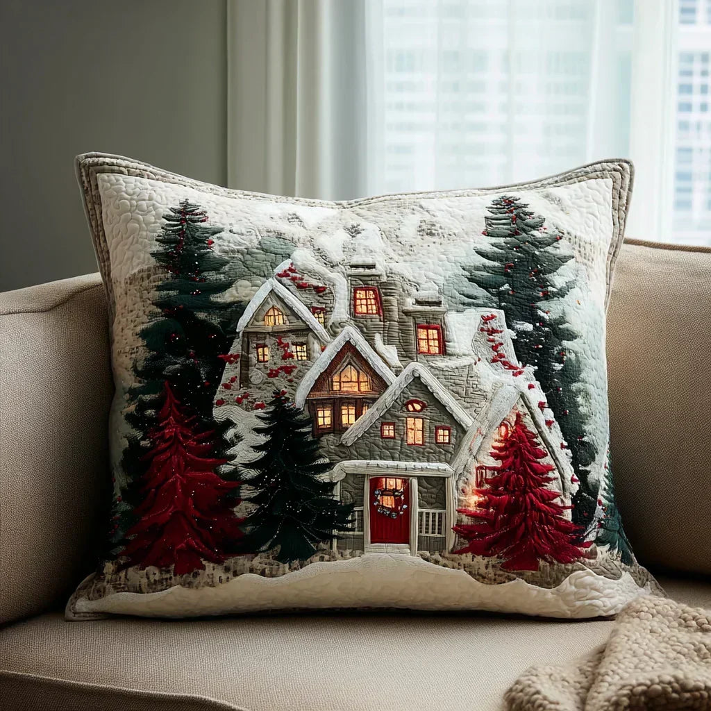 Frosty Night Cushion Cover
