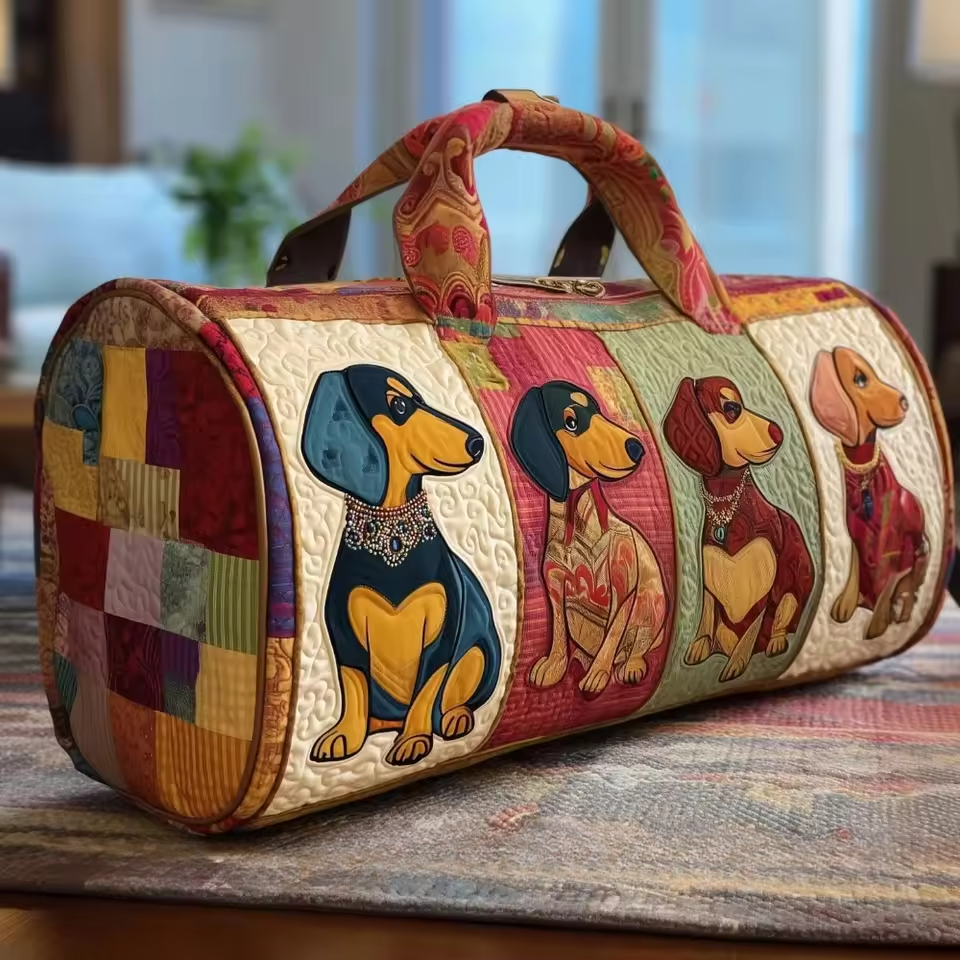 Dachshunds Weekender Bag | Bertha