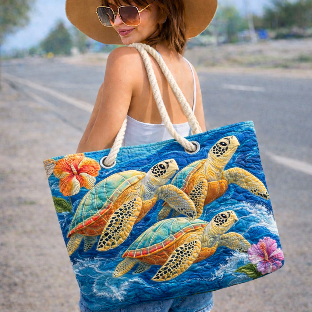 Sea Turtle II Beach Bag