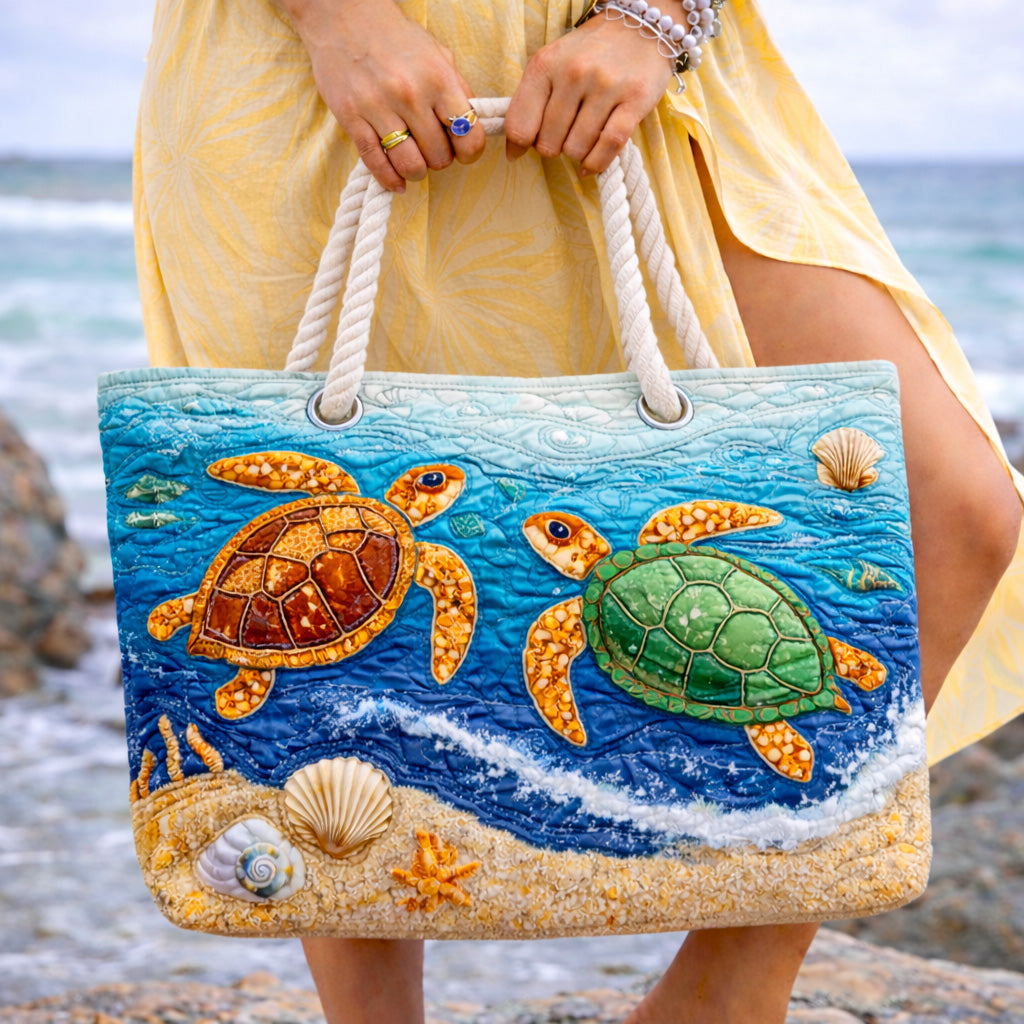 Tropical Turtle Beach Bag