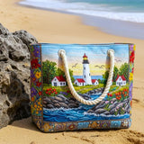 Lighthouse Beach Bag