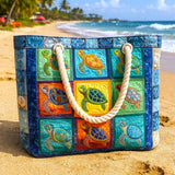 Serene Turtle Beach Bag