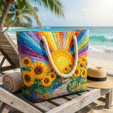 Rainbow Sun Beach Bag