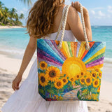 Rainbow Sun Beach Bag