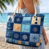 Ocean Blue Beach Bag
