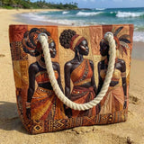 Melanin Queens Glow Beach Bag