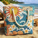 Warm Glow Beach Bag
