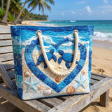 Peaceful Turtle Beach Bag