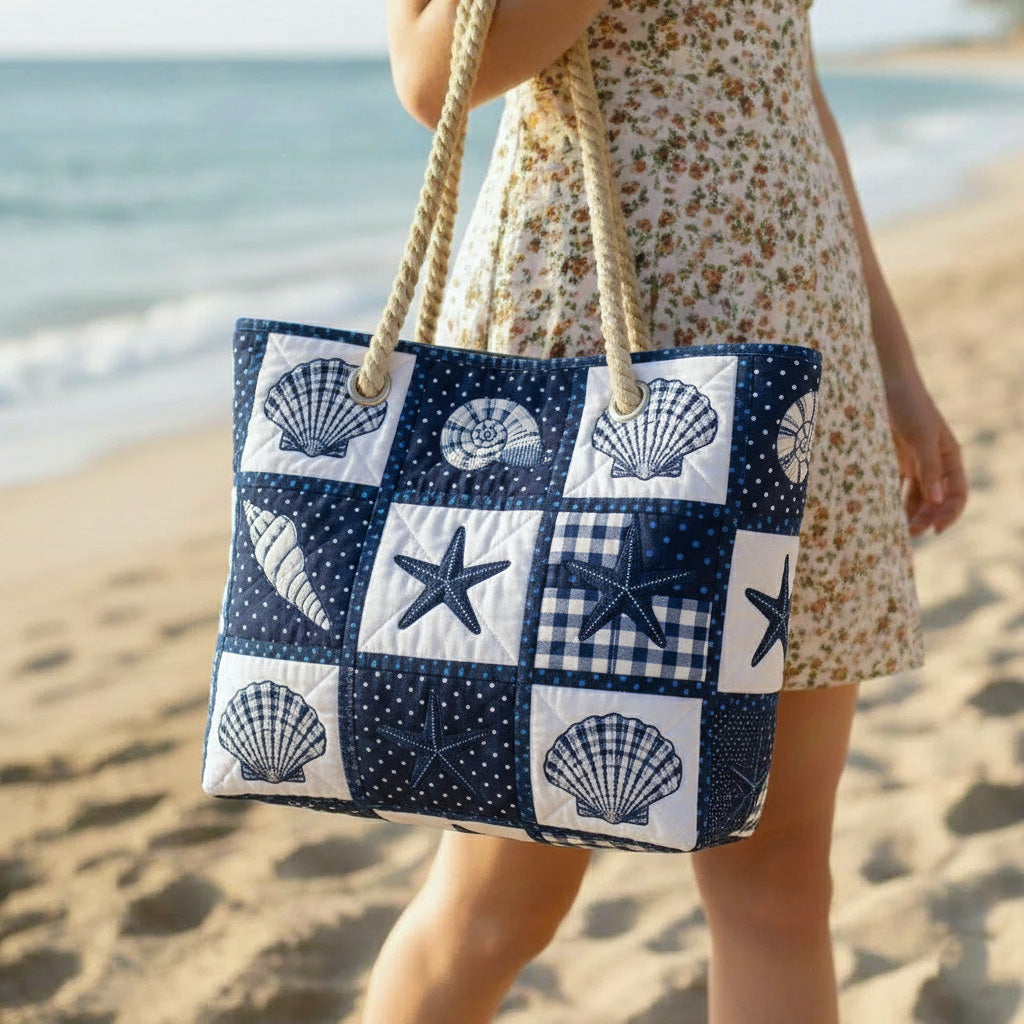 Calm of the Shells Beach Bag