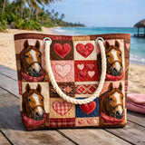 Prairie Horse Beach Bag
