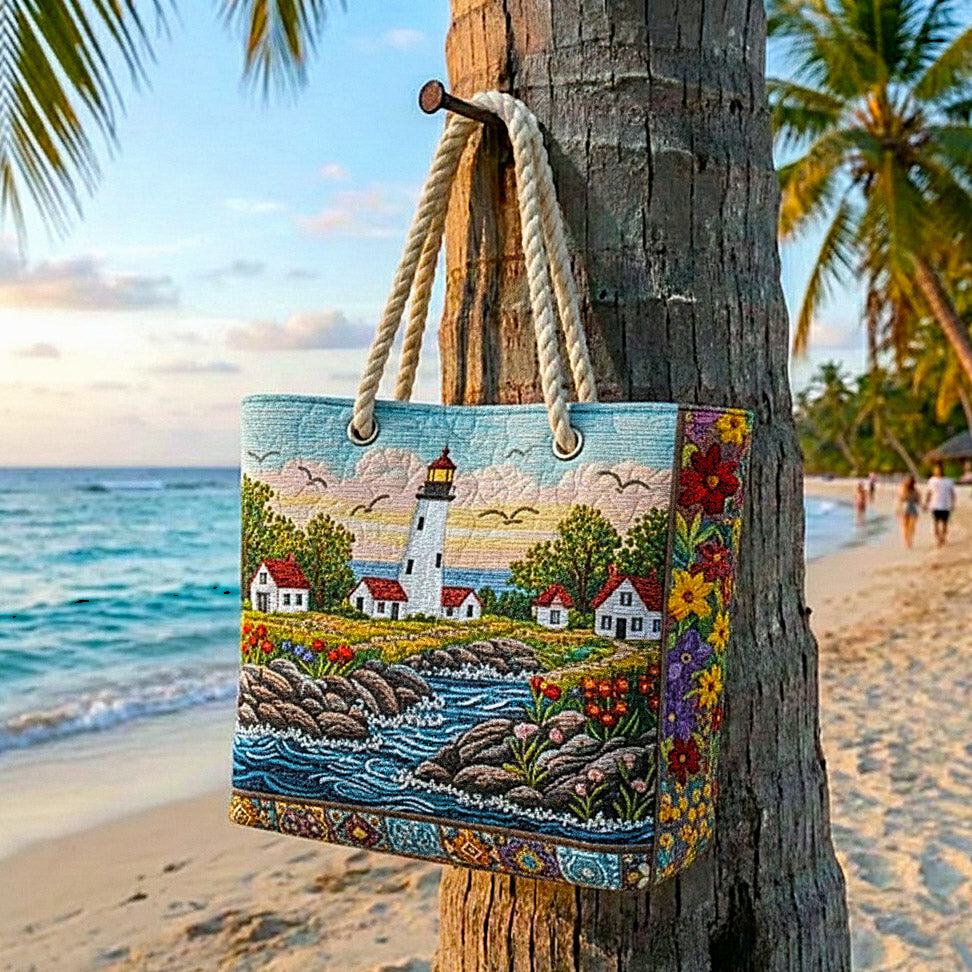 Lighthouse Beach Bag