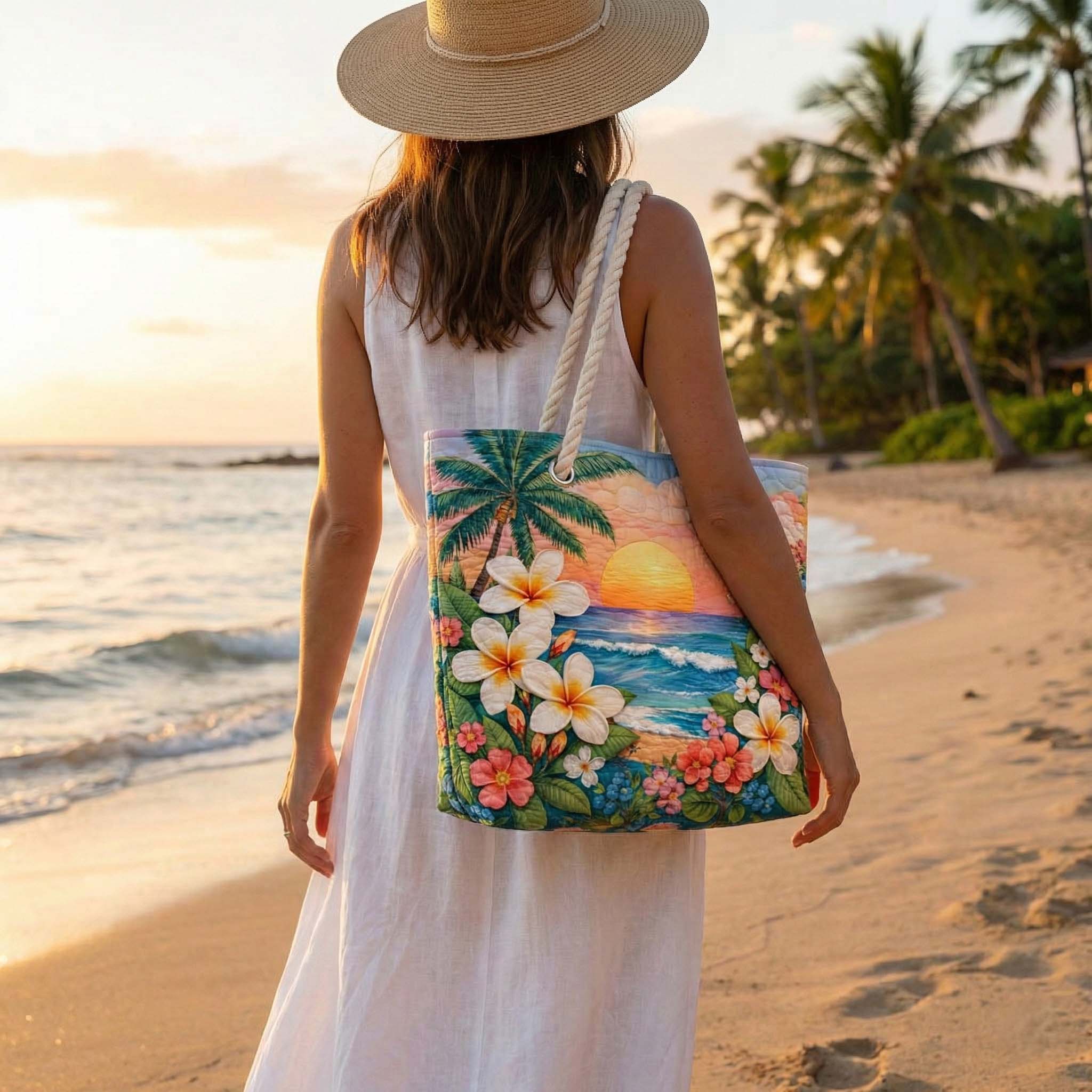 Tropical Breeze Beach Bag