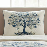 Serene Blue Cushion Cover