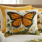 Monarch Butterfly Meadow Cushion Cover