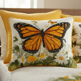 Monarch Butterfly Meadow Cushion Cover