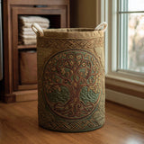 Tree of Life Laundry Basket