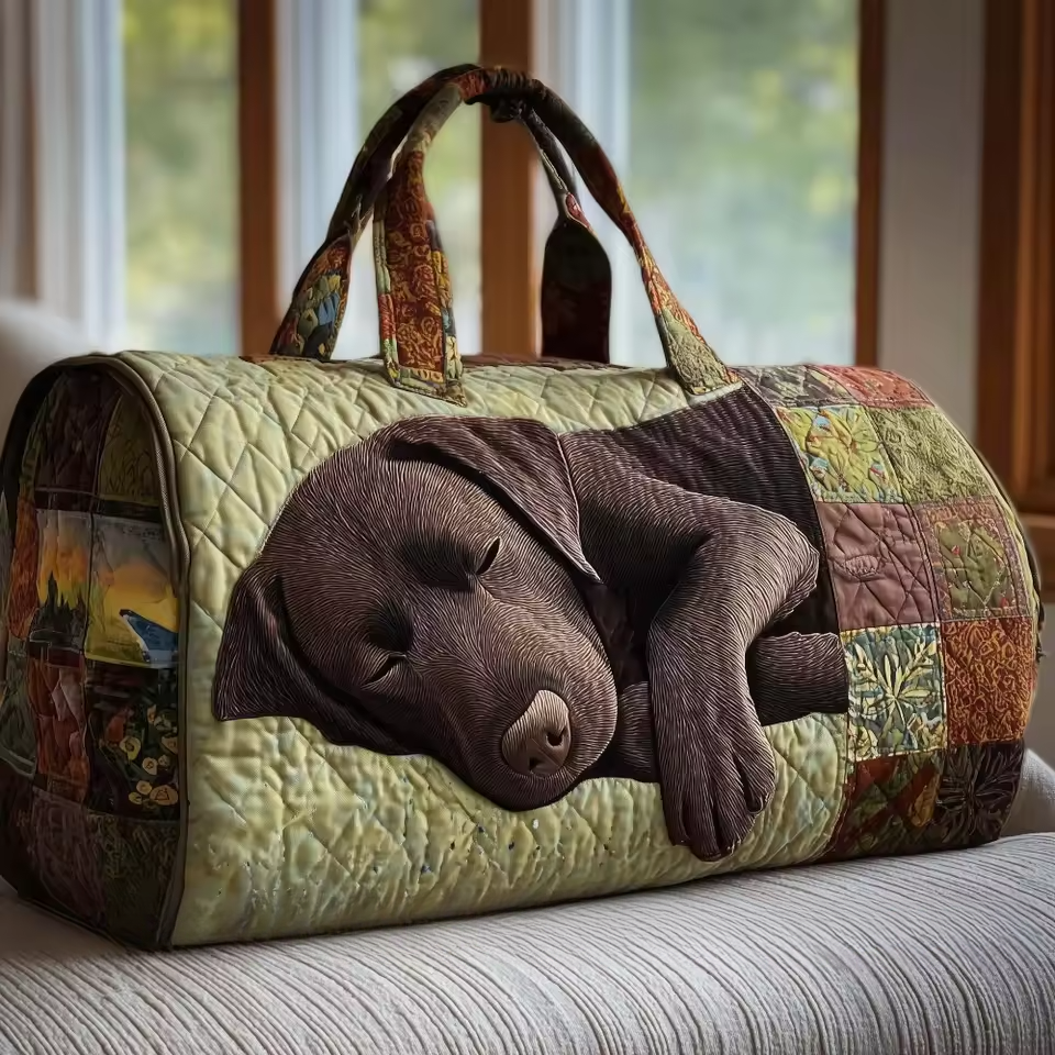 Sleeping Labrador Weekender Bag | Edna